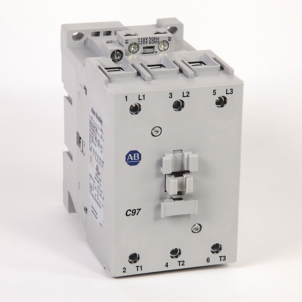 Allen-Bradley 100-C97D00 Contactor | 3P 3PH 600V 97A 110V Coil