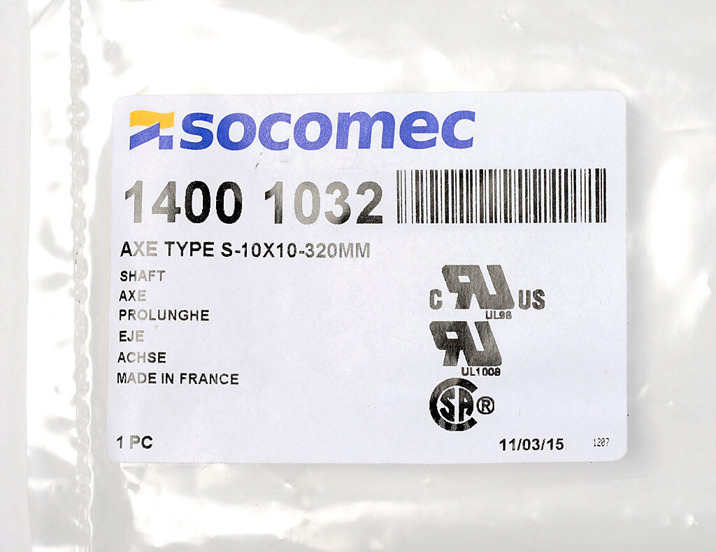 Socomec 14001032 Switch | Compatible Frames PLP