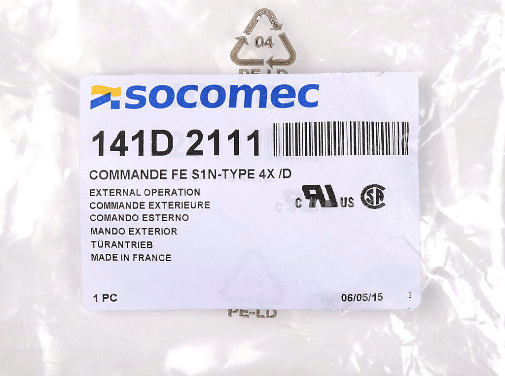 Socomec 141D2111 Switch Parts And Accessory | Handles PLP