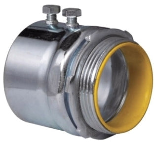 Crouse-Hinds 1455 EMT Connector | 2" Steel Set Screw