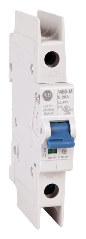 Allen-Bradley 1489-M1C100 Circuit Breaker | 277V 10A 1P 10kA@277V Feed-Thru