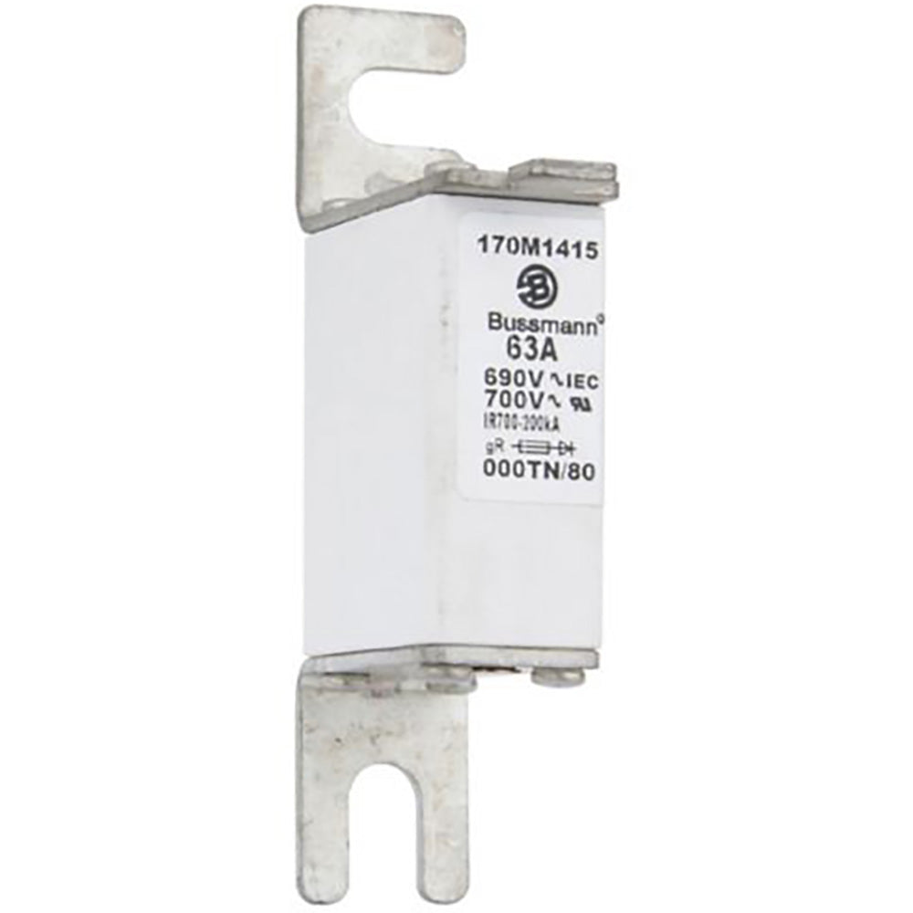 Bussmann 170M1415 Low Voltage Fuse 690V 63A 200kA@690Vac aR NH000