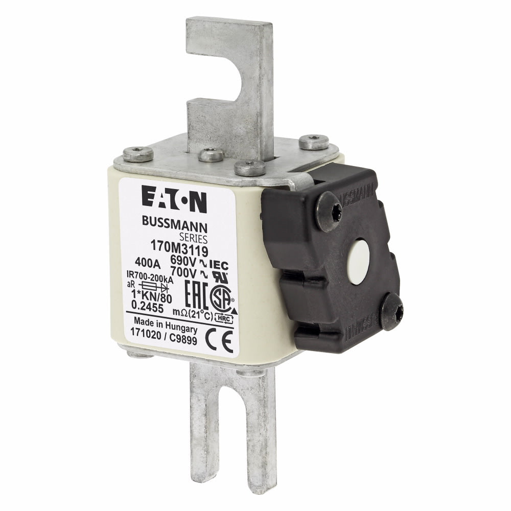 170M3119 Bussmann Low Voltage Fuse
690V 400A Fuse - Essential Electric Supply