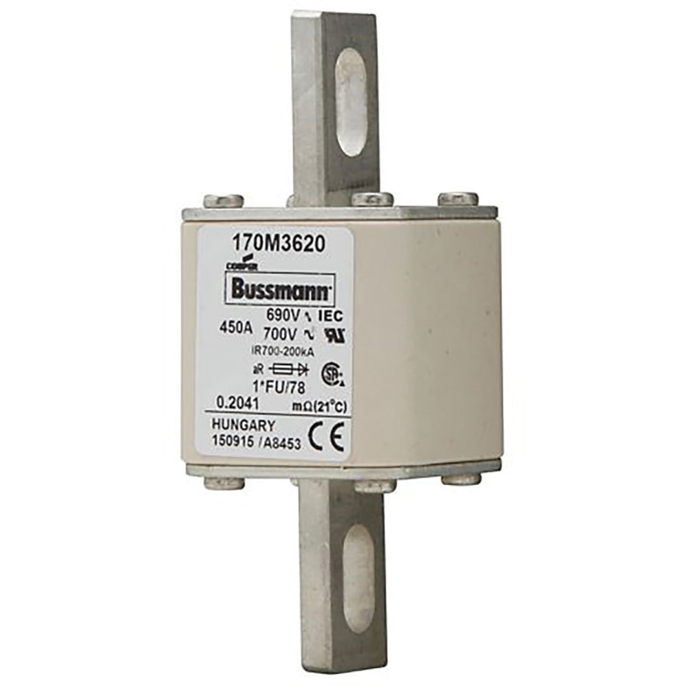 Bussmann 170M3620 Medium Voltage Fuse 700V 450A USSTYLE