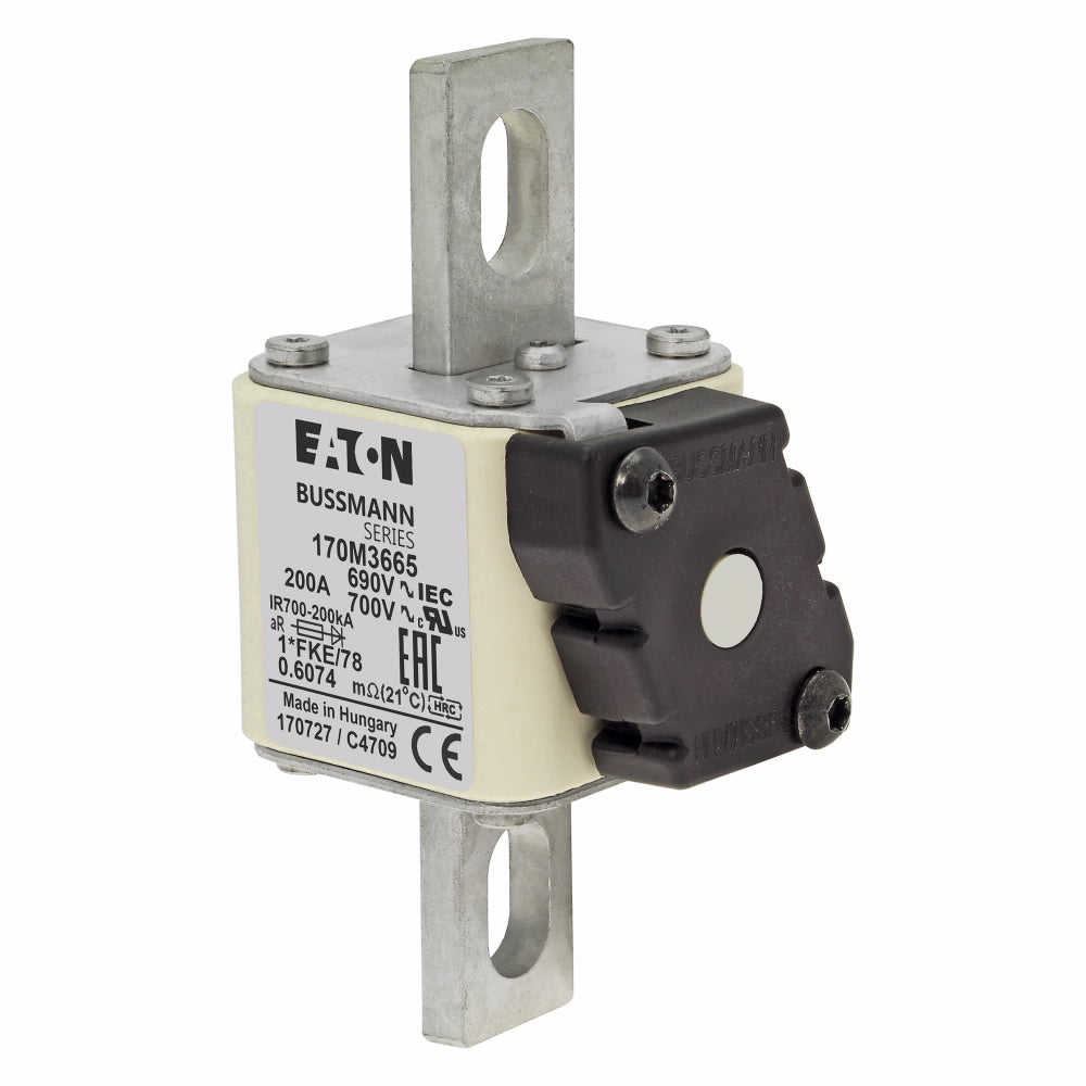 170M3665 Bussmann Low Voltage Fuse
690V 200A Fuse - Essential Electric Supply