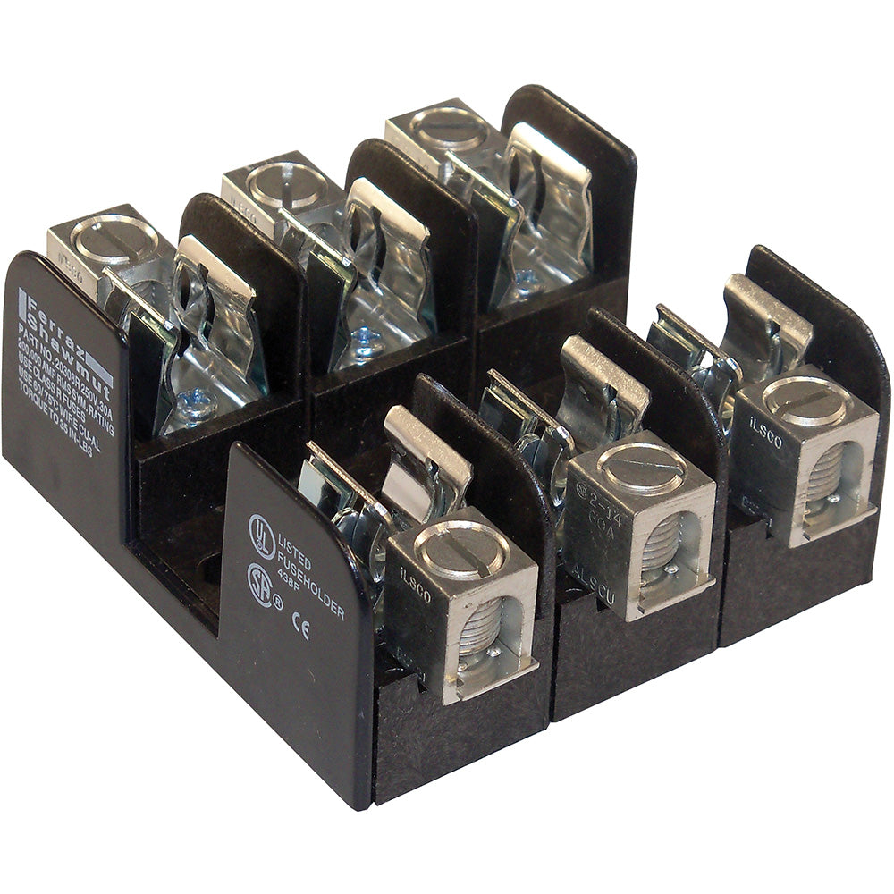 Mersen 20308R Fuse Block 250V 30A 203