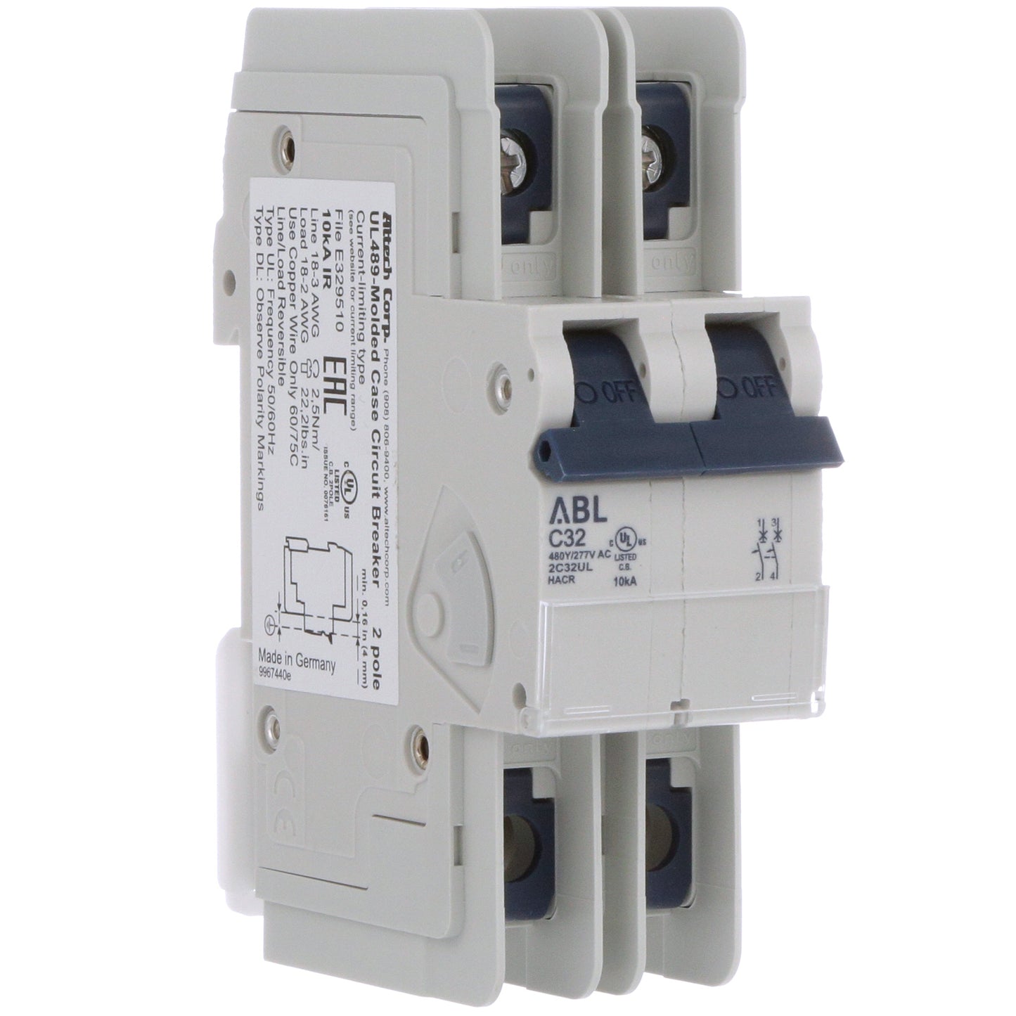 Altech Corp 2C32UL Molded Case Circuit Breaker