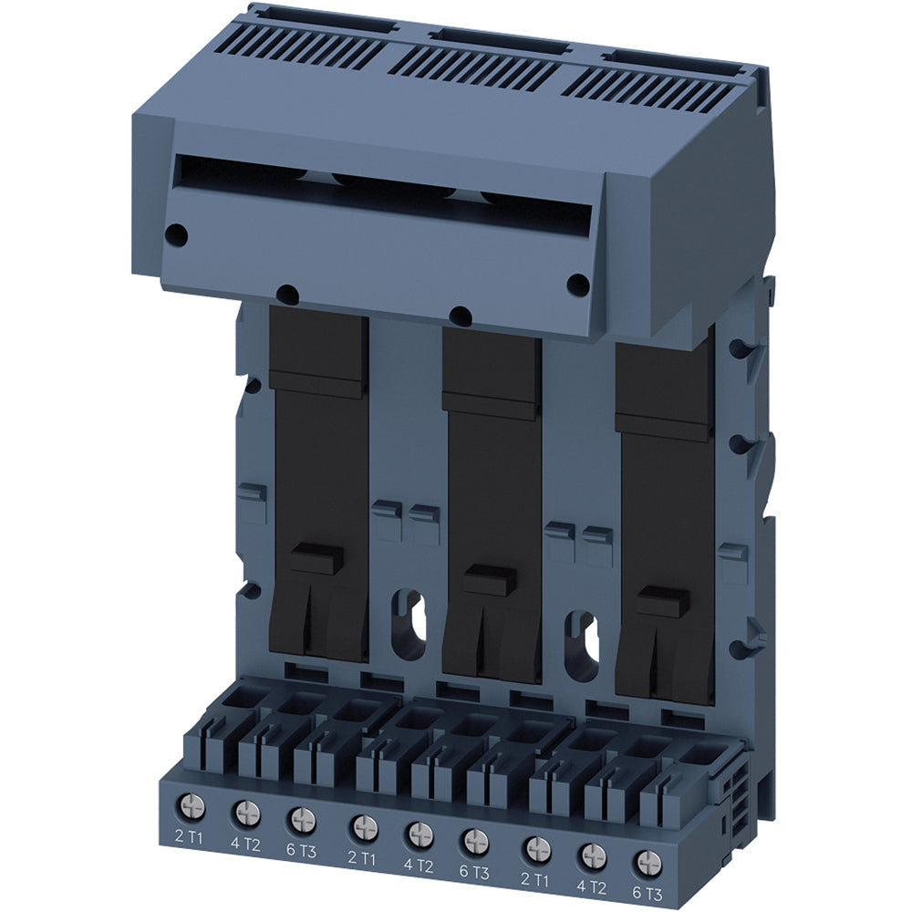 Siemens 3RA68230AB Circuit Breaker Accessory Triple Extension Block Screw Terminal