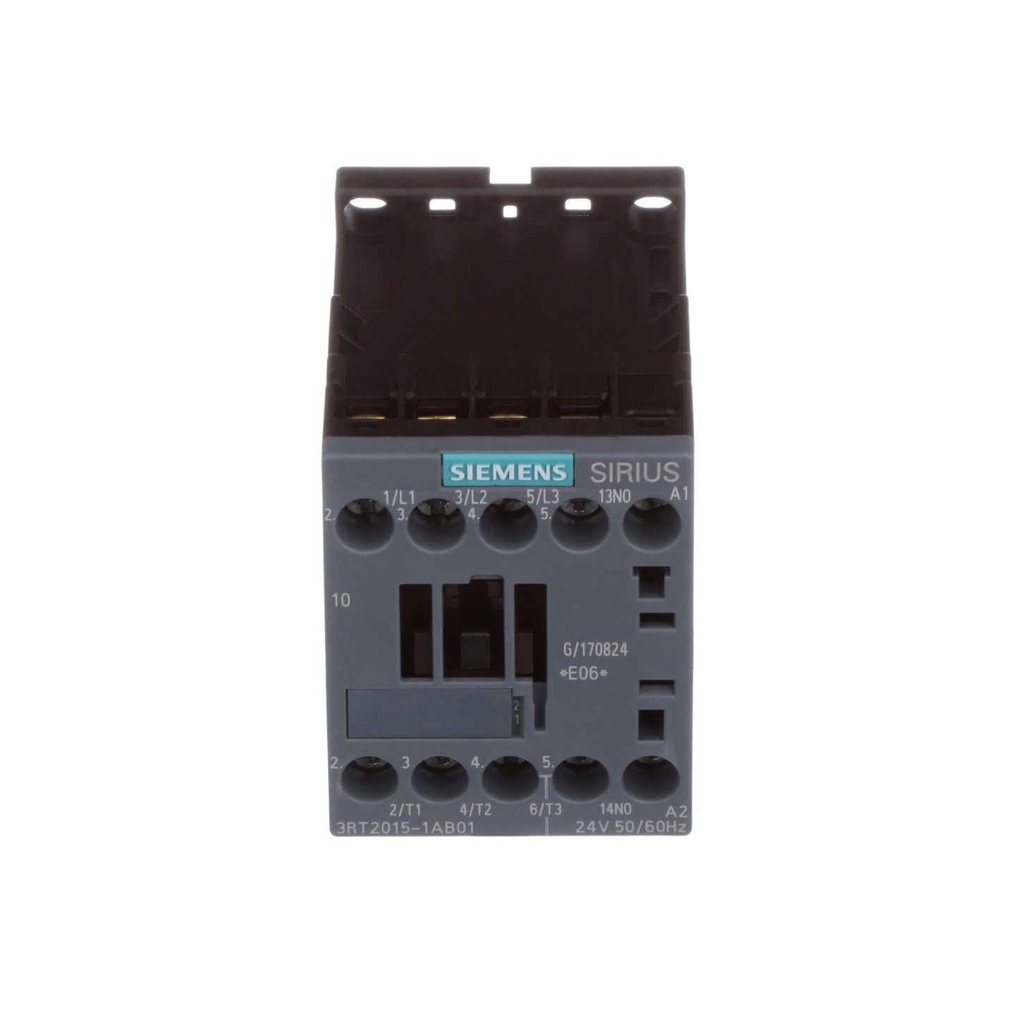 Siemens 3RT20151AB01 Contactors | 24 VAC 7 A 3 kW 400 V 3RT Series