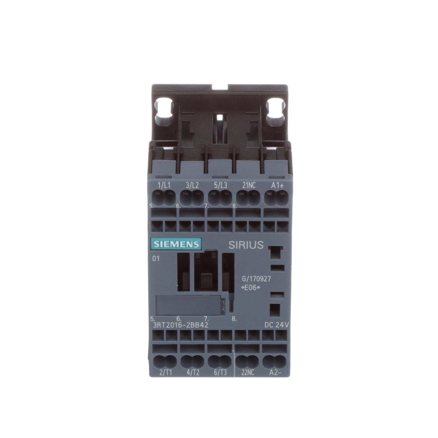 Siemens 3RT20162BB42 Contactors | 9A 4kW 400V 24VDC 3RT Series