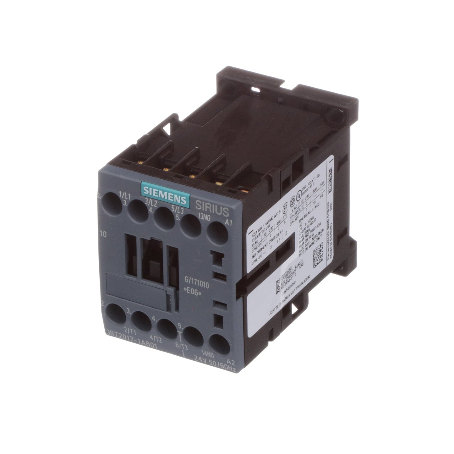Siemens 3RT20171AB01 Contactors