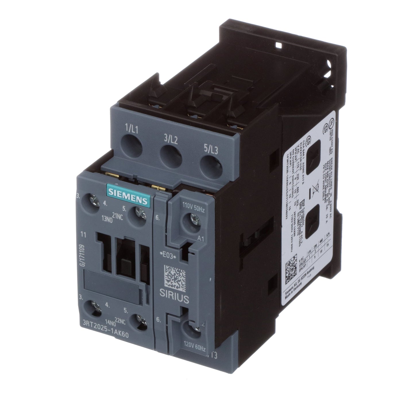 Siemens 3RT20251AK60 Contactors