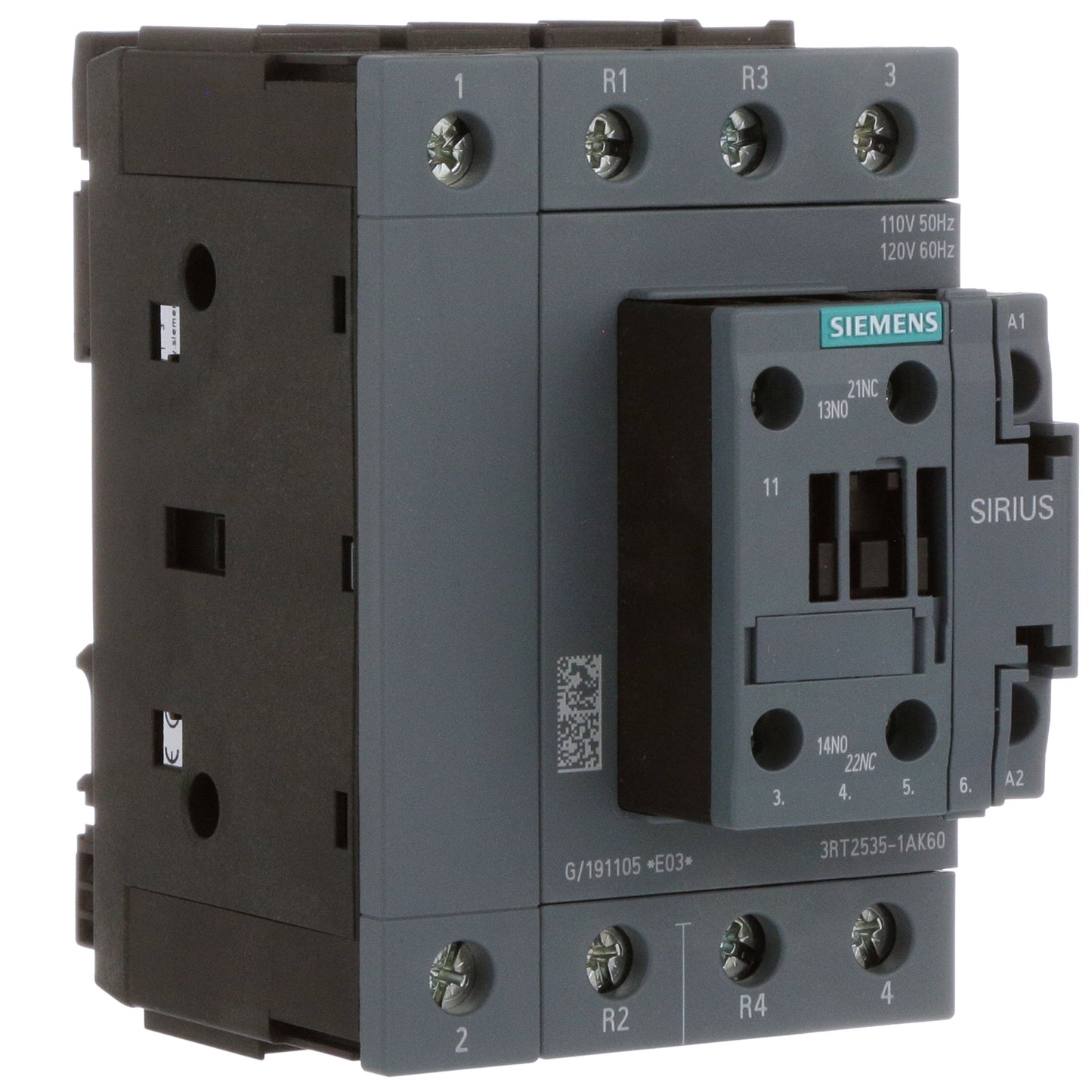 Siemens 3RT25351AK60 Contactor | 3P 690V 55A 3RT