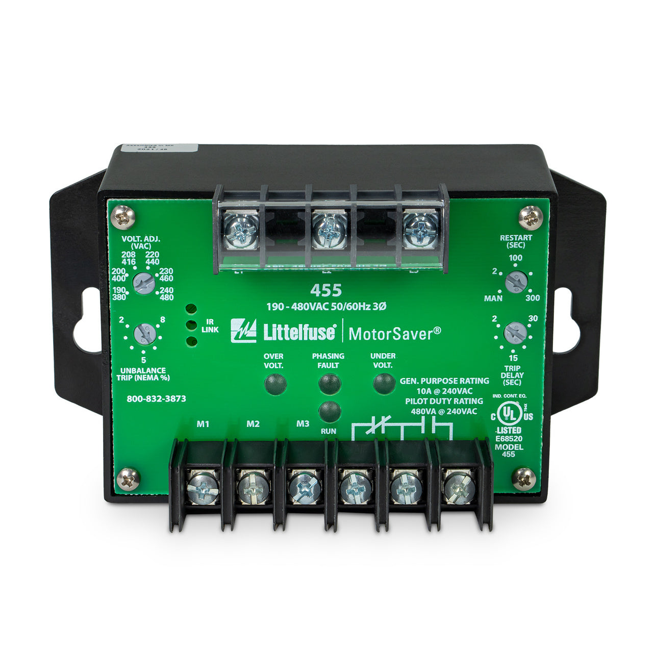 Crouse-Hinds 455 Specialty Relays | 190 to 480V 455