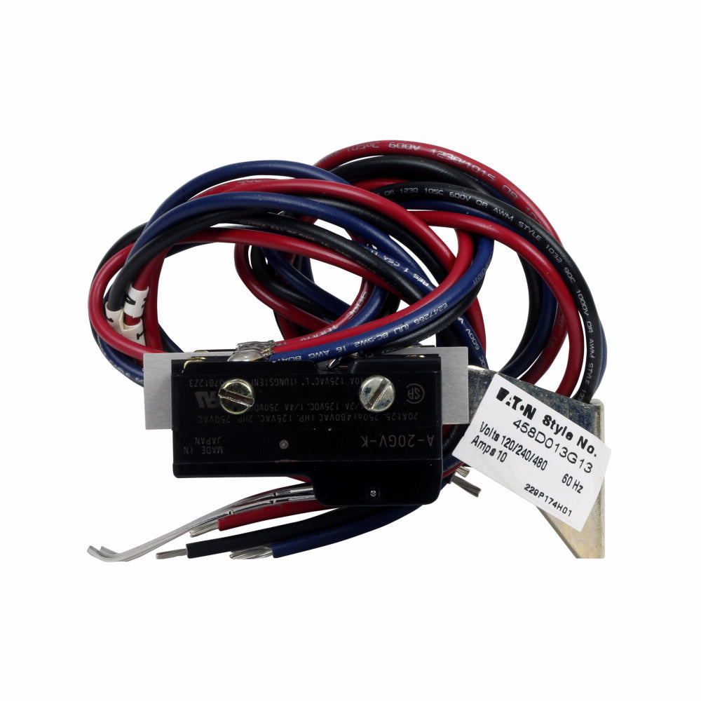 458D013G12 Cutler Hammer Circuit Breaker Auxiliary 1A/1B rated for 480V AC - Essential Electric Supply