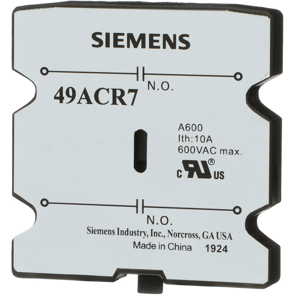 Siemens 49ACR7 Motor Control | Class 16 Class 42 2NO 49ACR