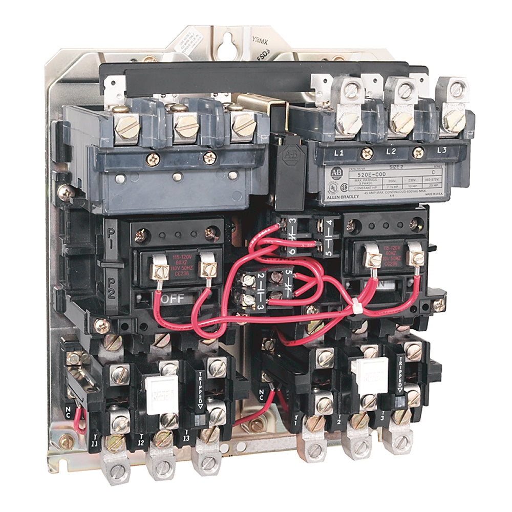Allen-Bradley 520E-BOD Motor Starter | 3 pole 3 phase 600V 27A