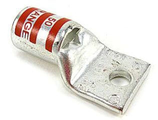 Thomas & Betts 54111 One-Hole Lug Terminal | Copper 35kV 3/0 AWG 3/8" Bolt Tin-Plated 54100