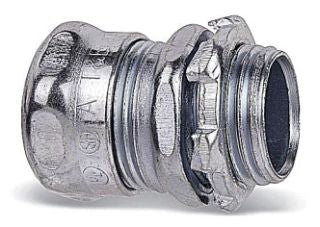Thomas & Betts 5621 Compression Connector | 2-Inch Steel Chromate-Coated Electro-Zinc UL Listed