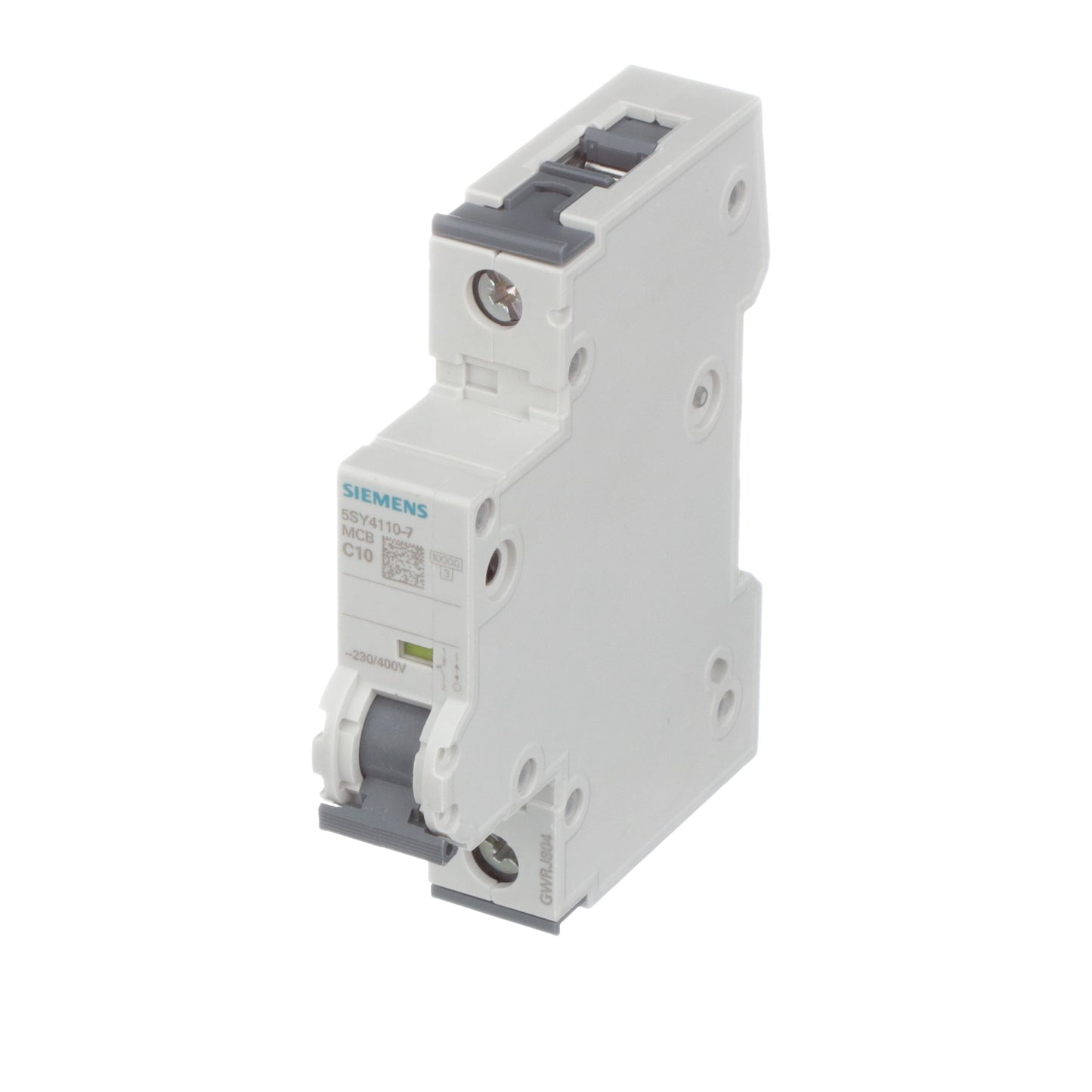 Siemens 5SY4110-7 Circuit Breaker | 400V 16A 1P 10kA@230V Feed-Thru 5SY Series