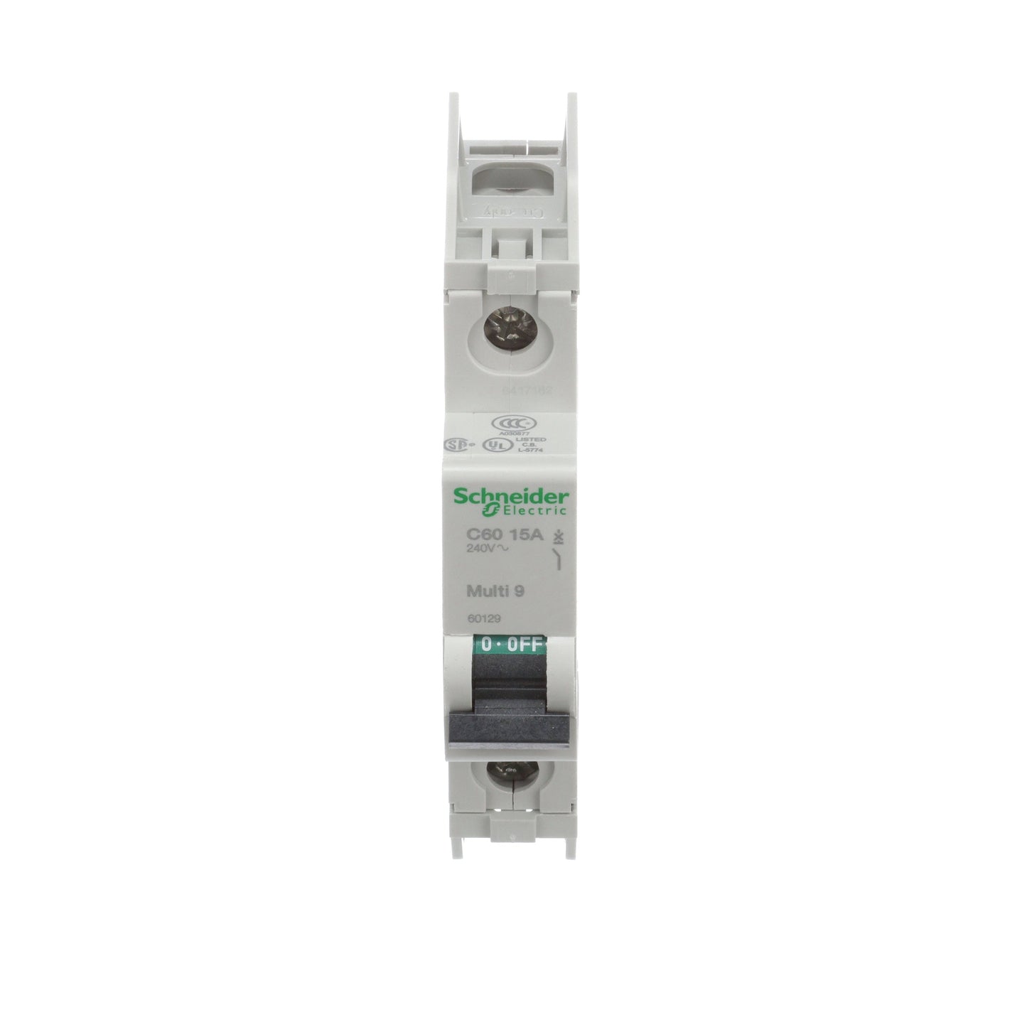 ABB 60129 Circuit Breaker | 240V 15A 1P 10kA@120V Feed-Thru