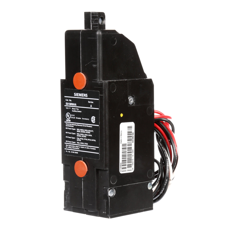 S01MN64A Siemens Shunt Trip Circuit Breaker Sentron Series - Essential Electric Supply