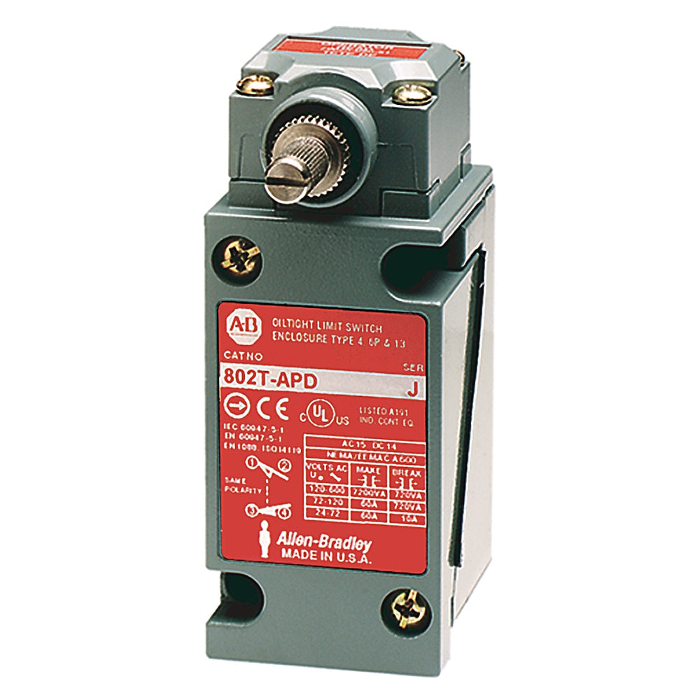 Allen-Bradley 802T-APD Automation Switch | 24V DC 2-Circuit NEMA 4/13