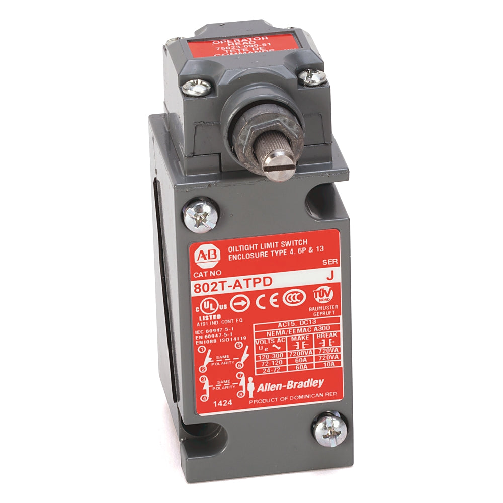 Allen-Bradley 802TATPD Motor Control Part And Accessory | Compatible Frames TED