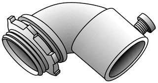 OZ/Gedney 8075SS EMT Angle Set Screw Connector Electrical Construction Products