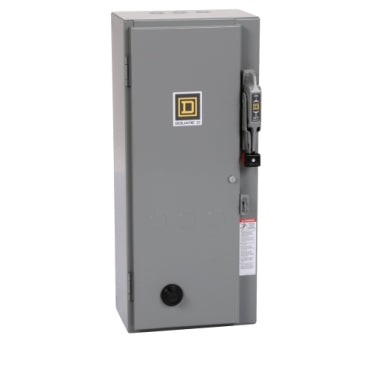 Square D 8538SBG11V06 Motor Starter | 3P 3Ph 600V 18A 480V coil Class 8538