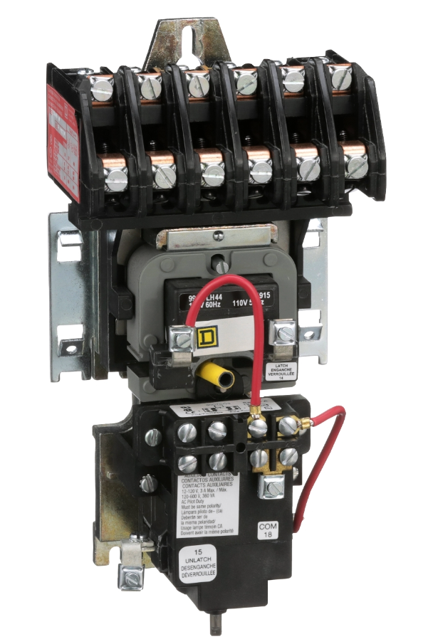 8903LXO60V02 Square D Class 8903 Contactor 6 pole 3 phase 600V 30A 110V coil - Essential Electric Supply