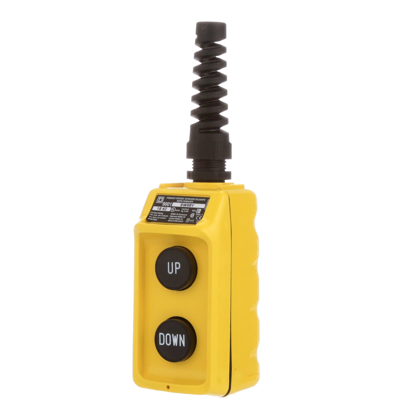 Square D 9001BW98Y Control Stations | 5A 600VAC/VDC 9001 Series