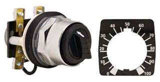 Square D 9001K2113 Potentiometer Operator Electrical 500KOHM 2W 30mm T-K Interface