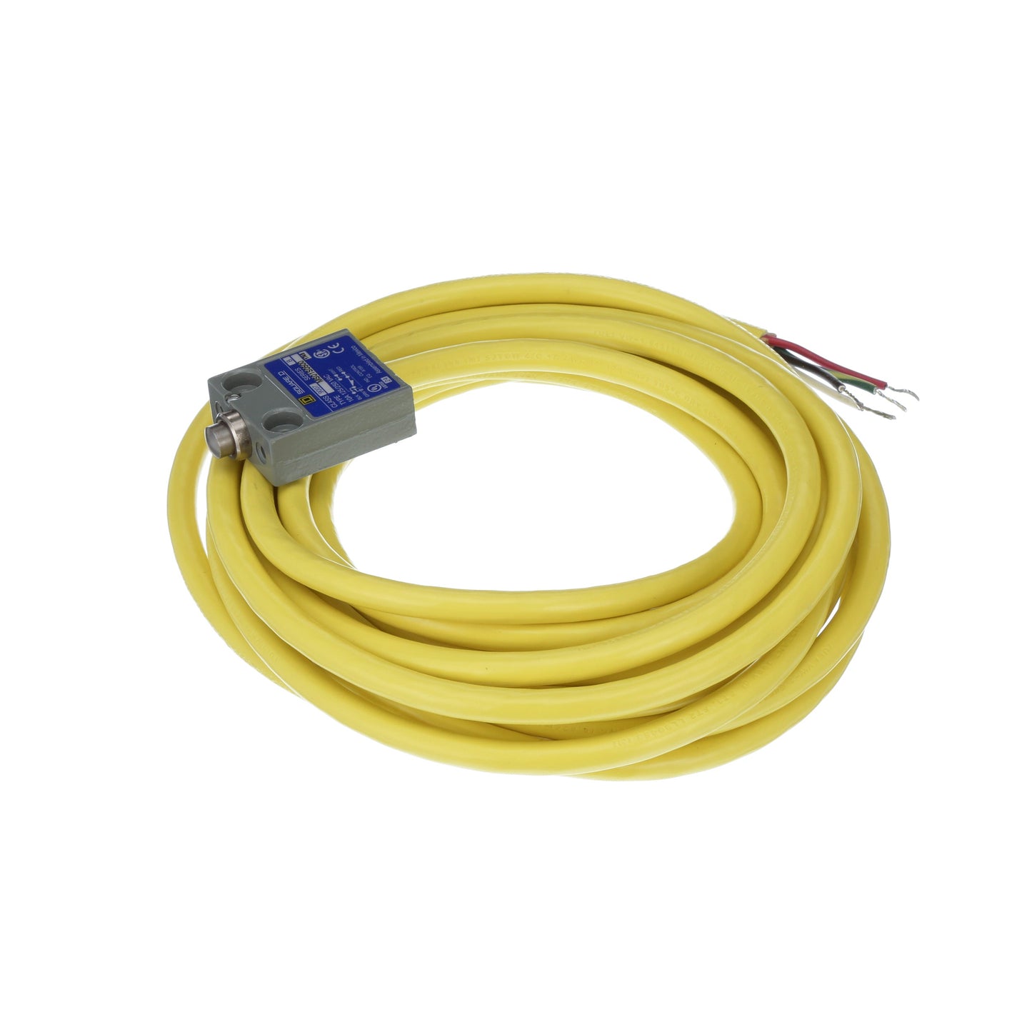 Telemecanique 9007MS01S0500 Limit Switch SPDT 240VAC 10A Top Plunger Pin Actuator 9007MS/ML