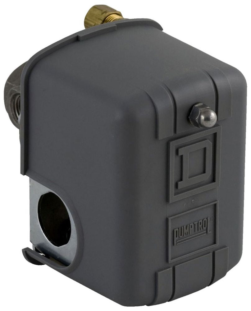 Telemecanique 9013FHG49J59X Pressure Switch DPST-DB 175 PSI Set-Off 40 PSI Differential 1/4" NPT 9013FH