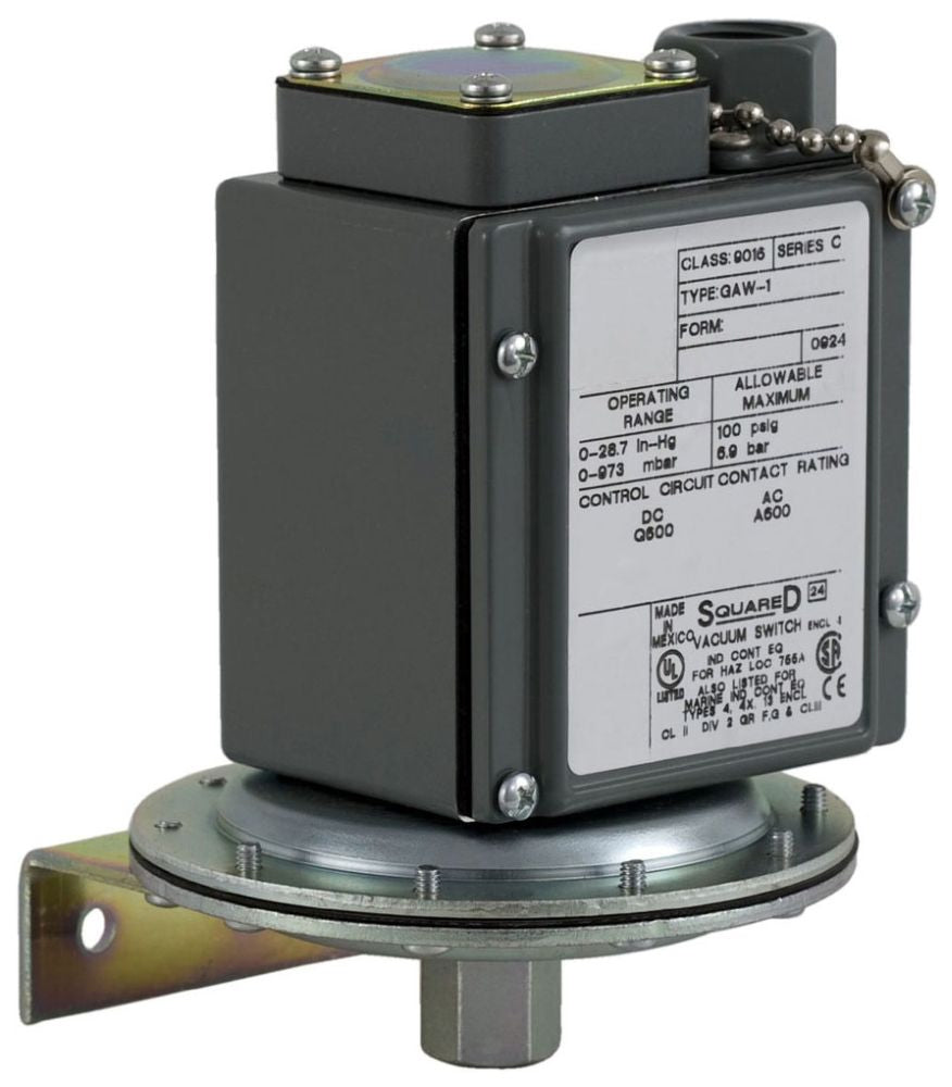 Telemecanique 9016GAW21 Vacuum switch 480V 9016G