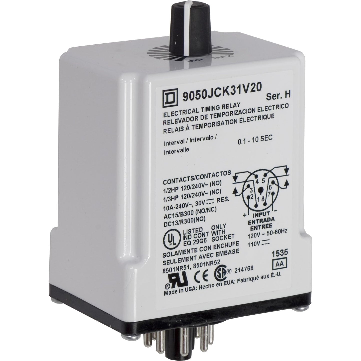 Square D 9050JCK31V20 Motor Control 9050JCK