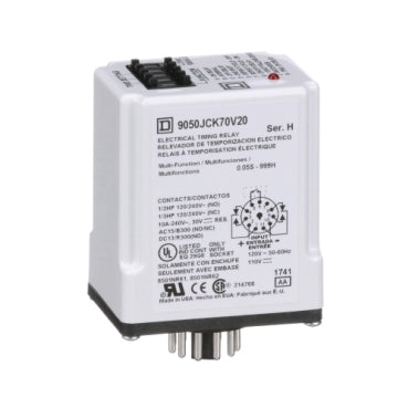 9050JCK70V20 Square D Motor Contol Timers - Essential Electric Supply