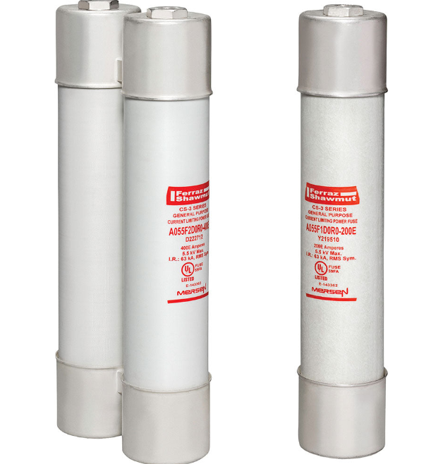 Mersen 9F60DJH005 Medium Voltage Fuse 15500V 5A 120kA@15.5kV 9F60 Series