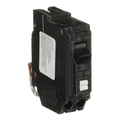 General Electric THQL1115AF2S Circuit Breaker | 240V 15A 1P 10kA@240V Q-Line