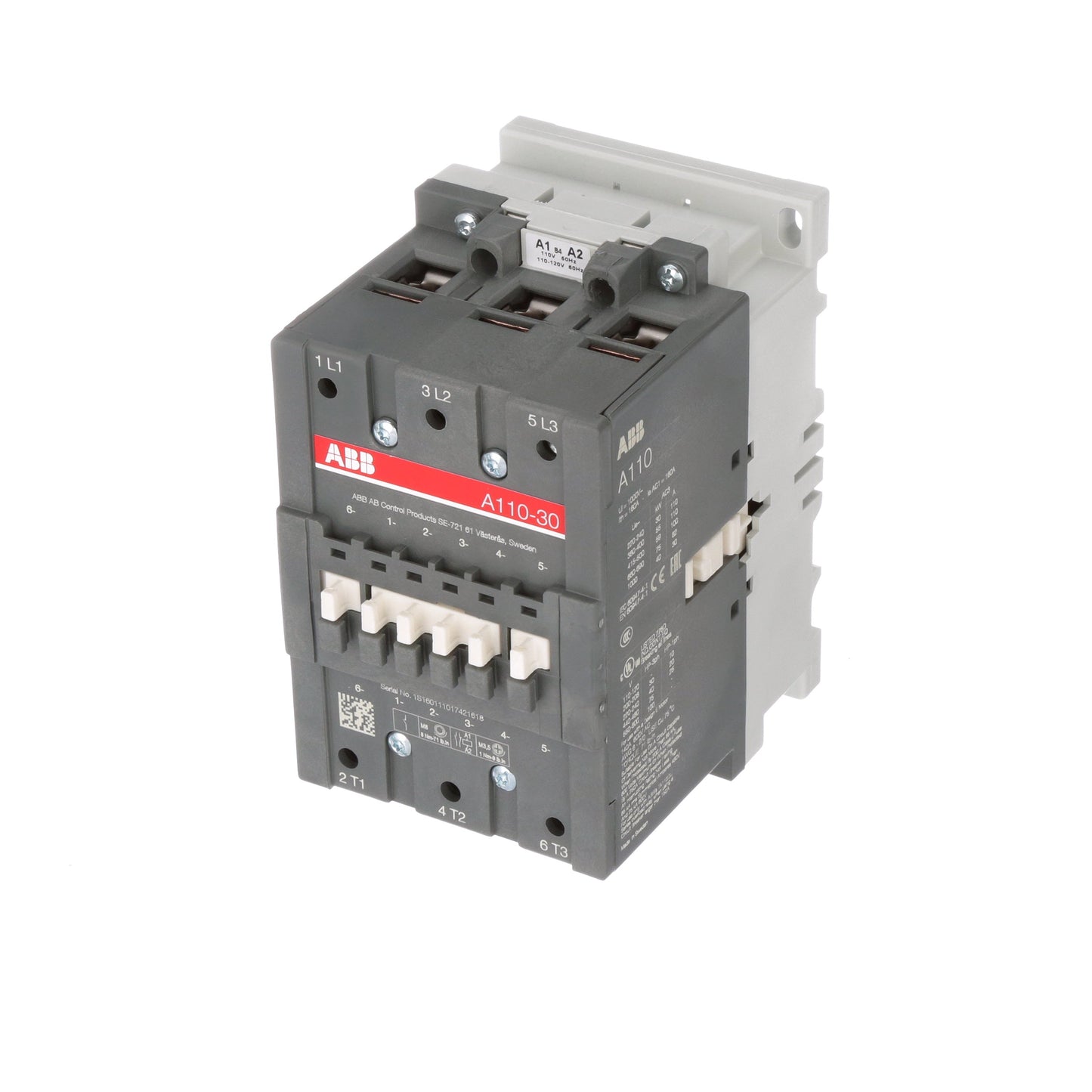 ABB A110-30-11-84 Contactor | 3P 3PH 600V 110A 110V Coil A-Line