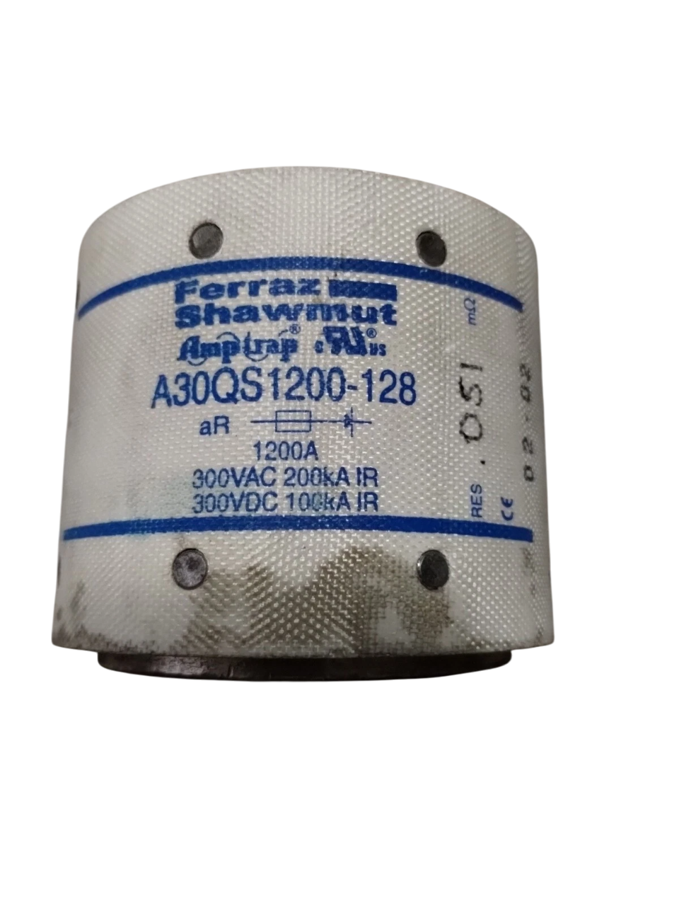 Ferraz Shawmut A30X2500-128 Fuse | 300V 2500A Amp-Trap