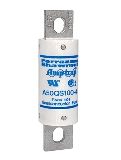 Ferraz Shawmut A50QS100-4R Fuse | 500V 100A 200kA@500V Bolt-In Blade Amp-Trap