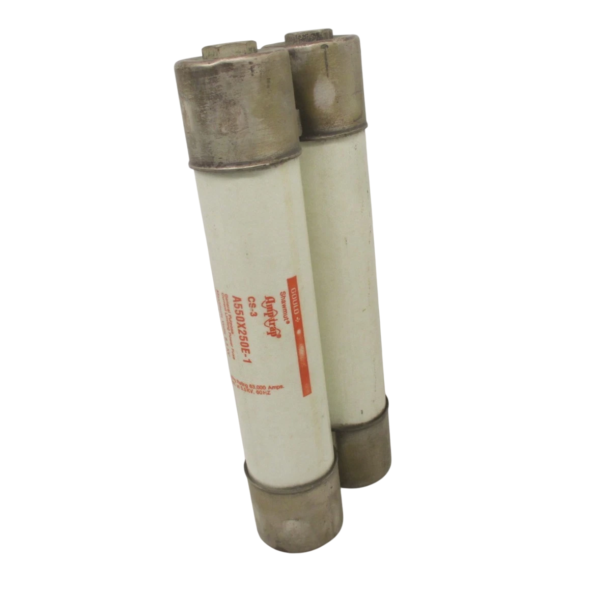 Mersen A550X250E-1 Medium Voltage Fuse | 5500V 250A 63kA CS-3 Series
