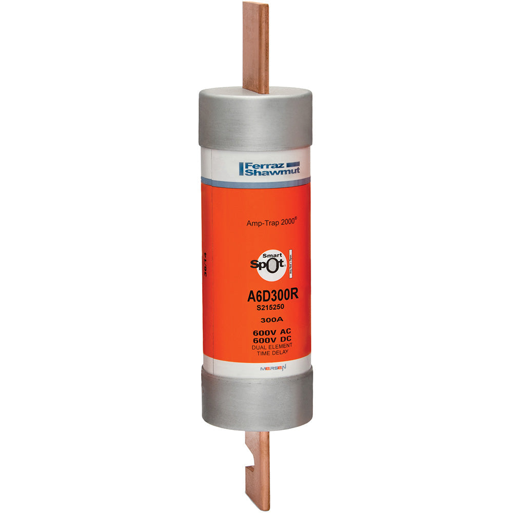 Mersen A6D300R Low Voltage Fuse | 600V 300A 200kA@600V RK1 Amp-Trap 2000