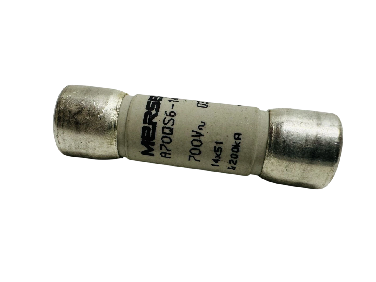 Mersen A70QS6-14F Low Voltage Fuse | 690V 6A 200kA Amp-Trap