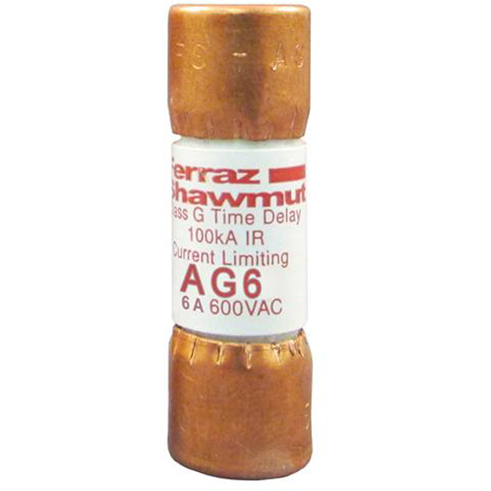 Mersen AG6 Fuse | 600V 6A 100kA@600V Amp-Trap