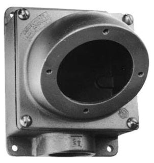 Crouse-Hinds AJA2 Angle Adapter 400A Cast Aluminum AJA Series
