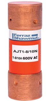 Ferraz Shawmut, Mersen AJT1-8/10 Fuse | Amp-Trap 2000 AJT 600V 1A