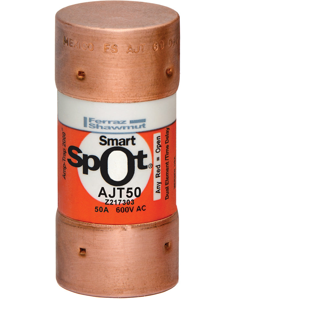 Mersen AJT50 Fuse | 600V 50A 200kA@600V Amp-Trap 2000